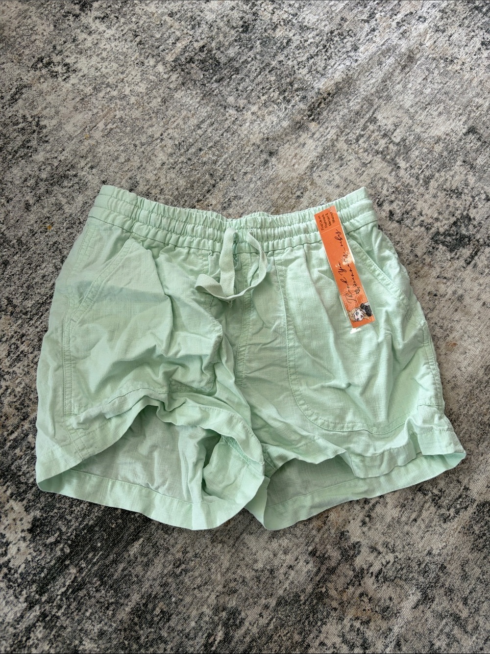 J. Crew Light Mint Elastic Waist Women’s Shorts